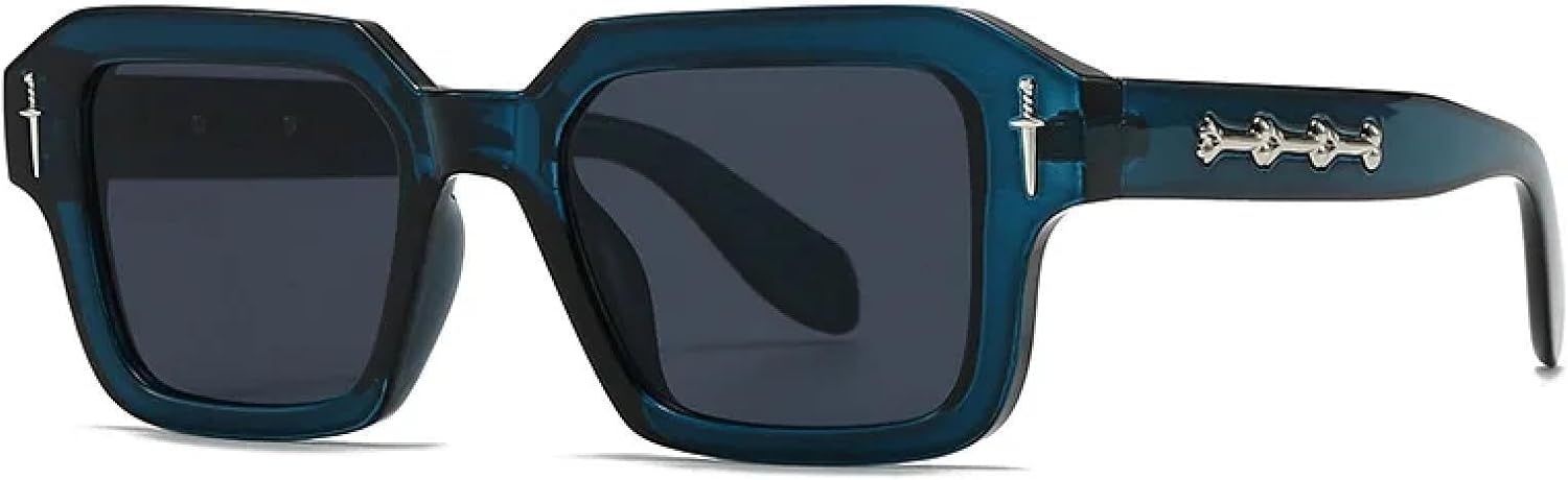 Классические роскошные солнцезащитные очки для женщин и мужчин, винтажные, популярные в стиле панк, с заклепками и мечом, для использования на открытом воздухе и вождения TYUVIVO, Blue Black
Классические роскошные солнцезащитные очки для женщин и мужчин, винтажные, популярные в стиле панк, с заклепками и мечом, для использования на открытом воздухе и вождения TYUVIVO, Blue Black