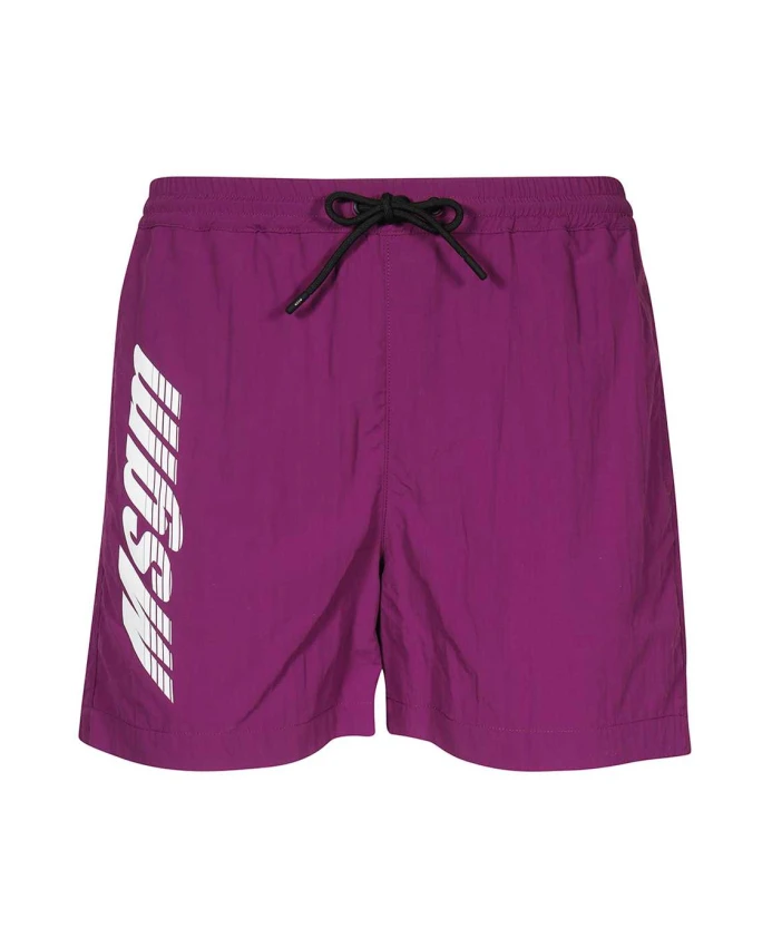 Плавки-Шорты из полиамида с логотипом Msgm, фиолетовый
Плавки-Шорты из полиамида с логотипом Msgm, фиолетовый