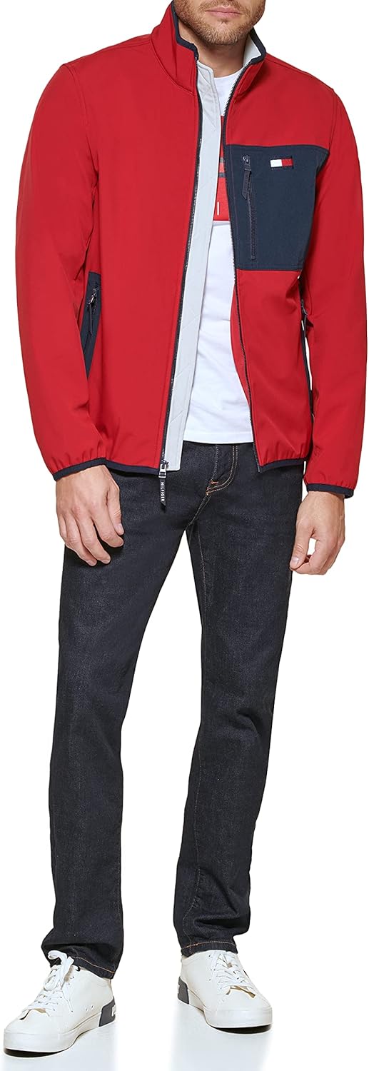 Мужская куртка Tommy Hilfiger Active Soft Shell, Red Tech Pocket
Мужская куртка Tommy Hilfiger Active Soft Shell, Red Tech Pocket