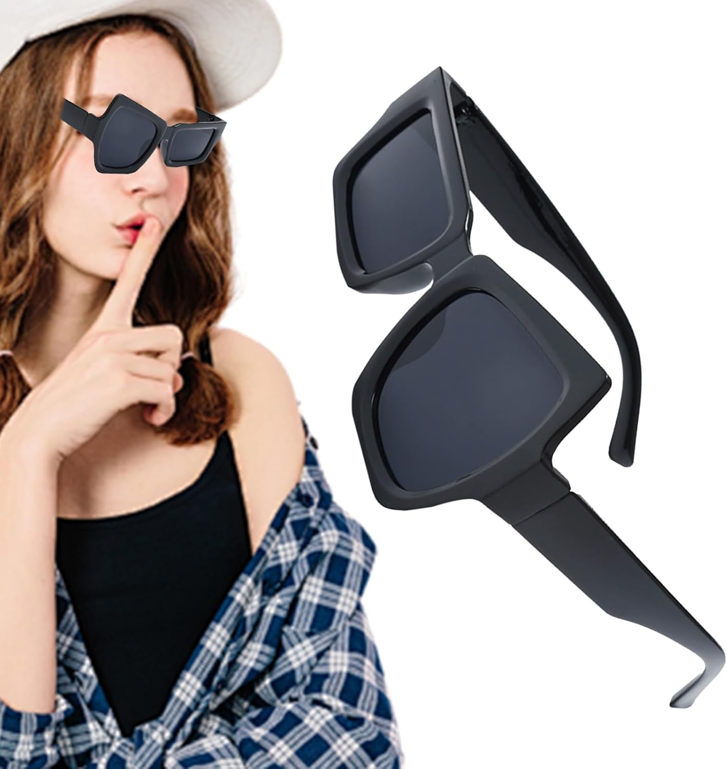 Мужские солнцезащитные очки - стильные очки необычной формы, солнцезащитные очки для женщин и мужчин с защитой от УФ-излучения для вождения, езды на велосипеде, пляжа и плавания на открытом воздухе Generic, Black Frame Gray Film
Мужские солнцезащитные очки - стильные очки необычной формы, солнцезащитные очки для женщин и мужчин с защитой от УФ-излучения для вождения, езды на велосипеде, пляжа и плавания на открытом воздухе Generic, Black Frame Gray Film