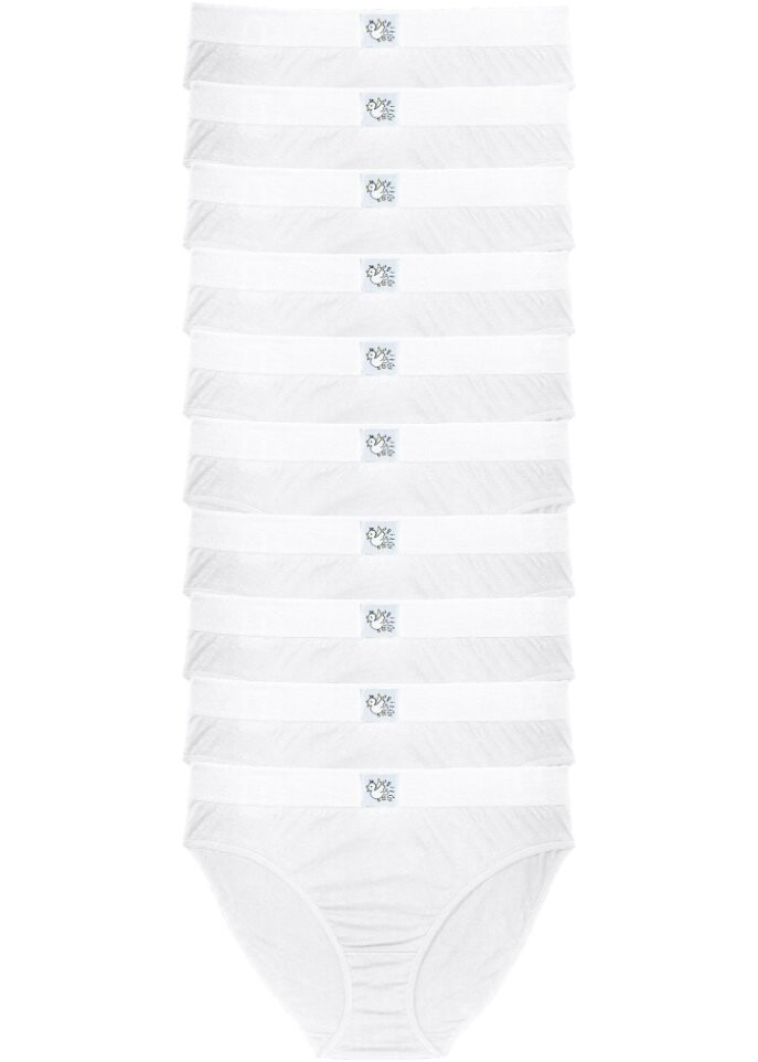 Трусы (упаковка 10 шт) Bpc Bonprix Collection, белый
Трусы (упаковка 10 шт) Bpc Bonprix Collection, белый