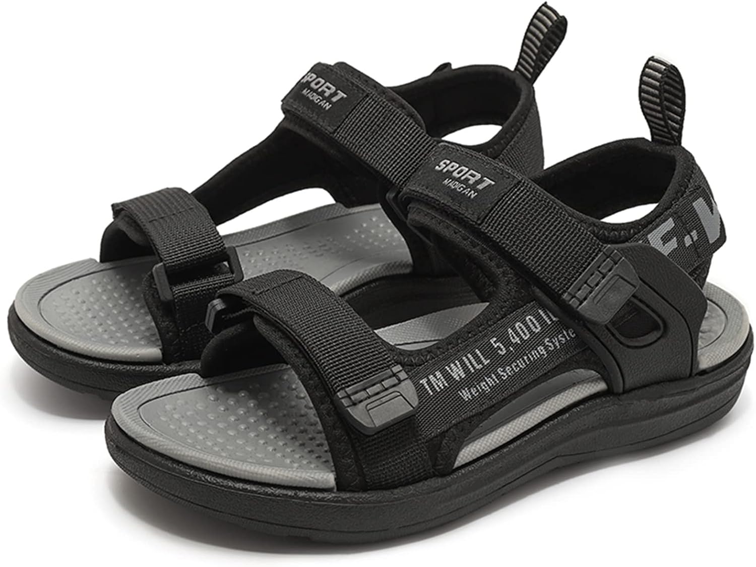 Детские водные сандалии CERYTHRINA с регулируемым ремешком и открытым носком, спортивные сандалии для мальчиков и подростков, черный/серый
Детские водные сандалии CERYTHRINA с регулируемым ремешком и открытым носком, спортивные сандалии для мальчиков и подростков, черный/серый