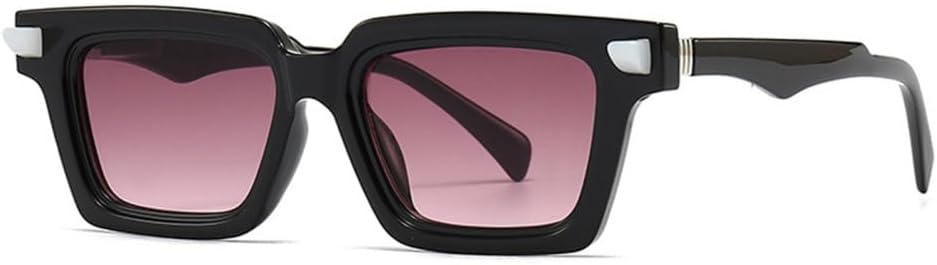 Ретро-квадратные двухцветные солнцезащитные очки для женщин, модные градиентные оттенки UV400, панк-стиль, заклепки, модные солнцезащитные очки для мужчин MTZJH, Black Purple
Ретро-квадратные двухцветные солнцезащитные очки для женщин, модные градиентные оттенки UV400, панк-стиль, заклепки, модные солнцезащитные очки для мужчин MTZJH, Black Purple