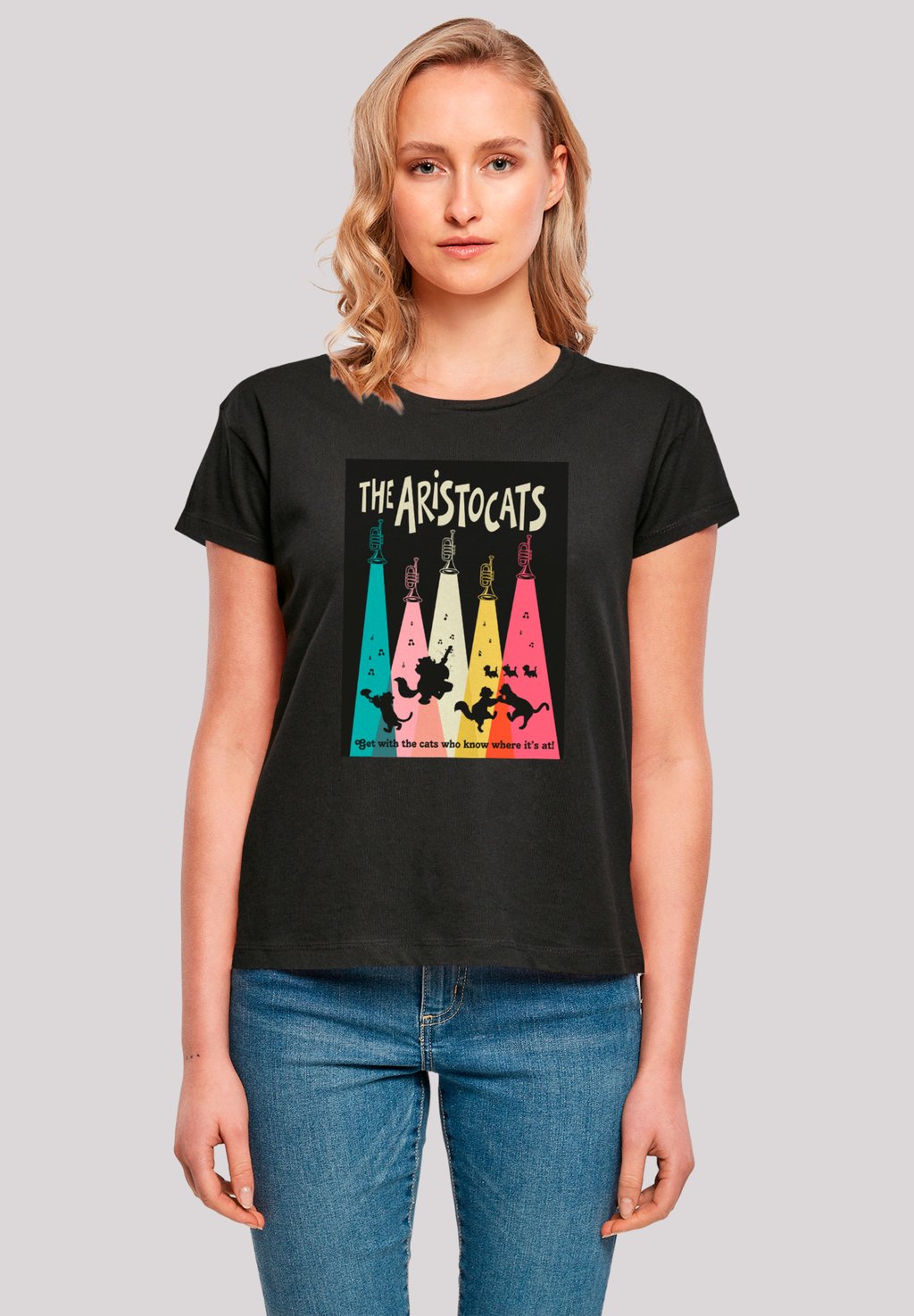 Футболка с принтом DISNEY ARISTOCATS GET WITH THE CATS F4NT4STIC, черный
Футболка с принтом DISNEY ARISTOCATS GET WITH THE CATS F4NT4STIC, черный