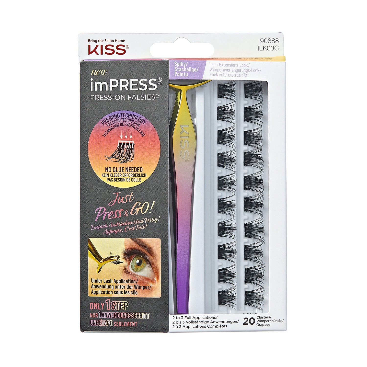 Искусственные ресницы impress falsies - spiky Kiss, количество 1 шт.
Искусственные ресницы impress falsies - spiky Kiss, количество 1 шт.