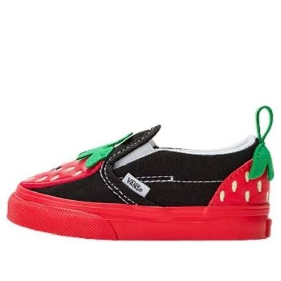 Кроссовки slip-on velcro 'black red' Vans, черный
Кроссовки slip-on velcro 'black red' Vans, черный