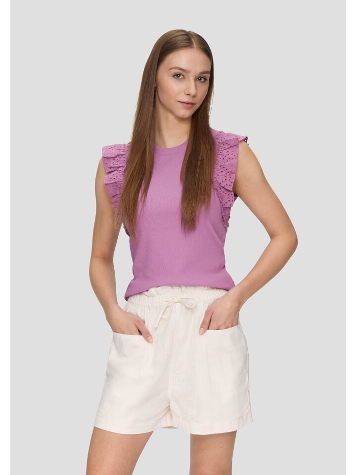 Футболка QS keine Ärmellänge, фиолетовый 
Футболка QS keine Ärmellänge, фиолетовый