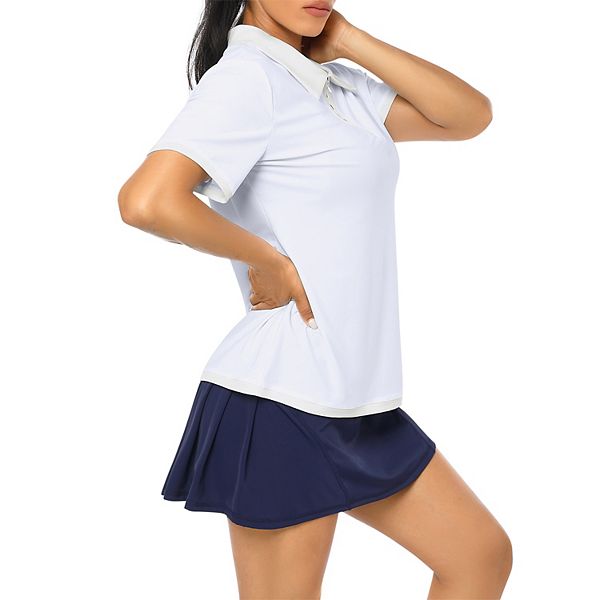 Женская поло с цветными вставками, воротник, полумолния, короткий рукав, slim fit, для спорта и гольфа Clearflower, White, Белый, Женская поло с цветными вставками, воротник, полумолния, короткий рукав, slim fit, для спорта и гольфа Clearflower, White
Женская поло с цветными вставками, воротник, полумолния, короткий рукав, slim fit, для спорта и гольфа Clearflower, White, Белый, Женская поло с цветными вставками, воротник, полумолния, короткий рукав, slim fit, для спорта и гольфа Clearflower, White