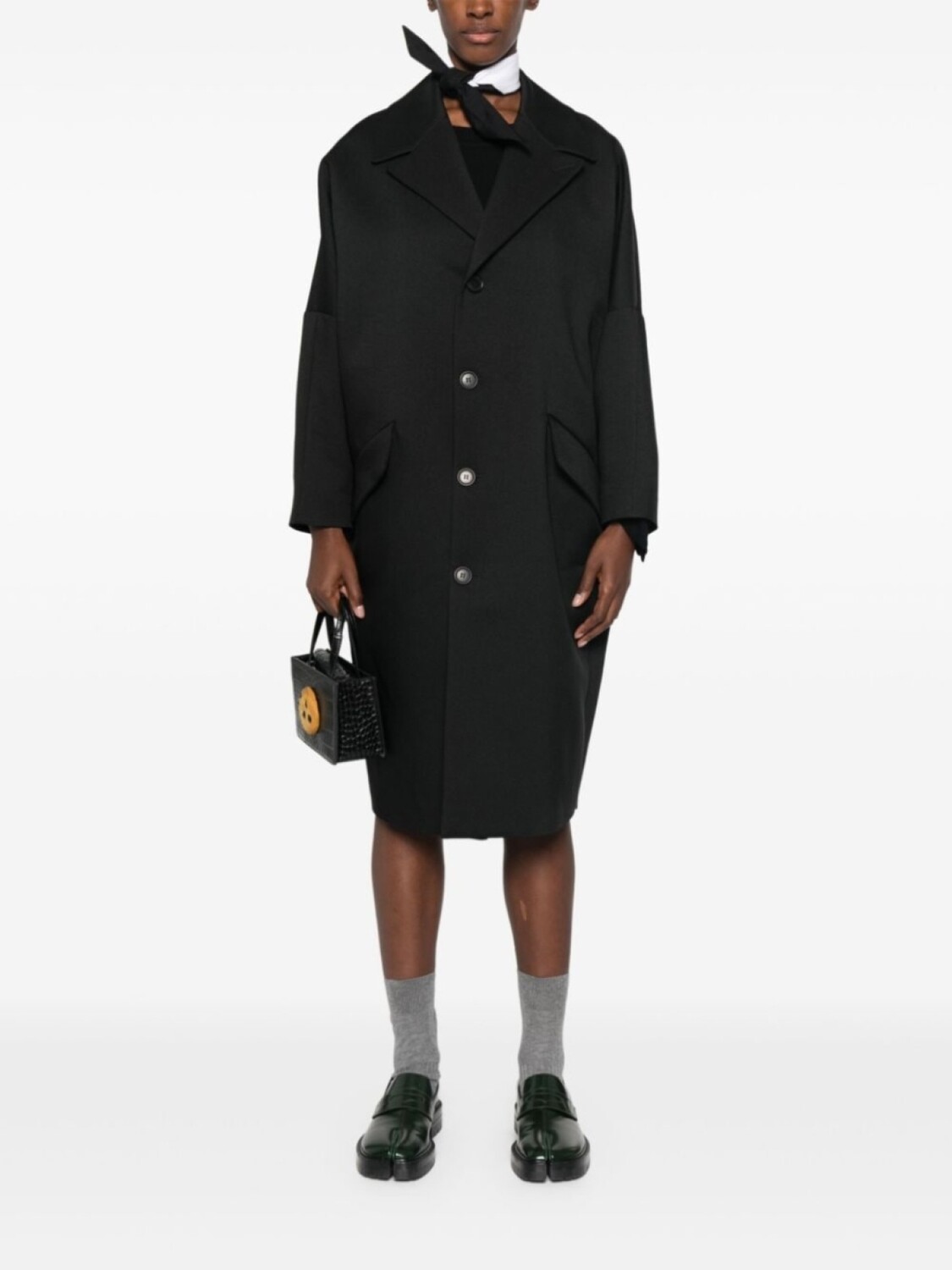 MM6 Maison Margiela пальто с декоративной строчкой, черный
MM6 Maison Margiela пальто с декоративной строчкой, черный