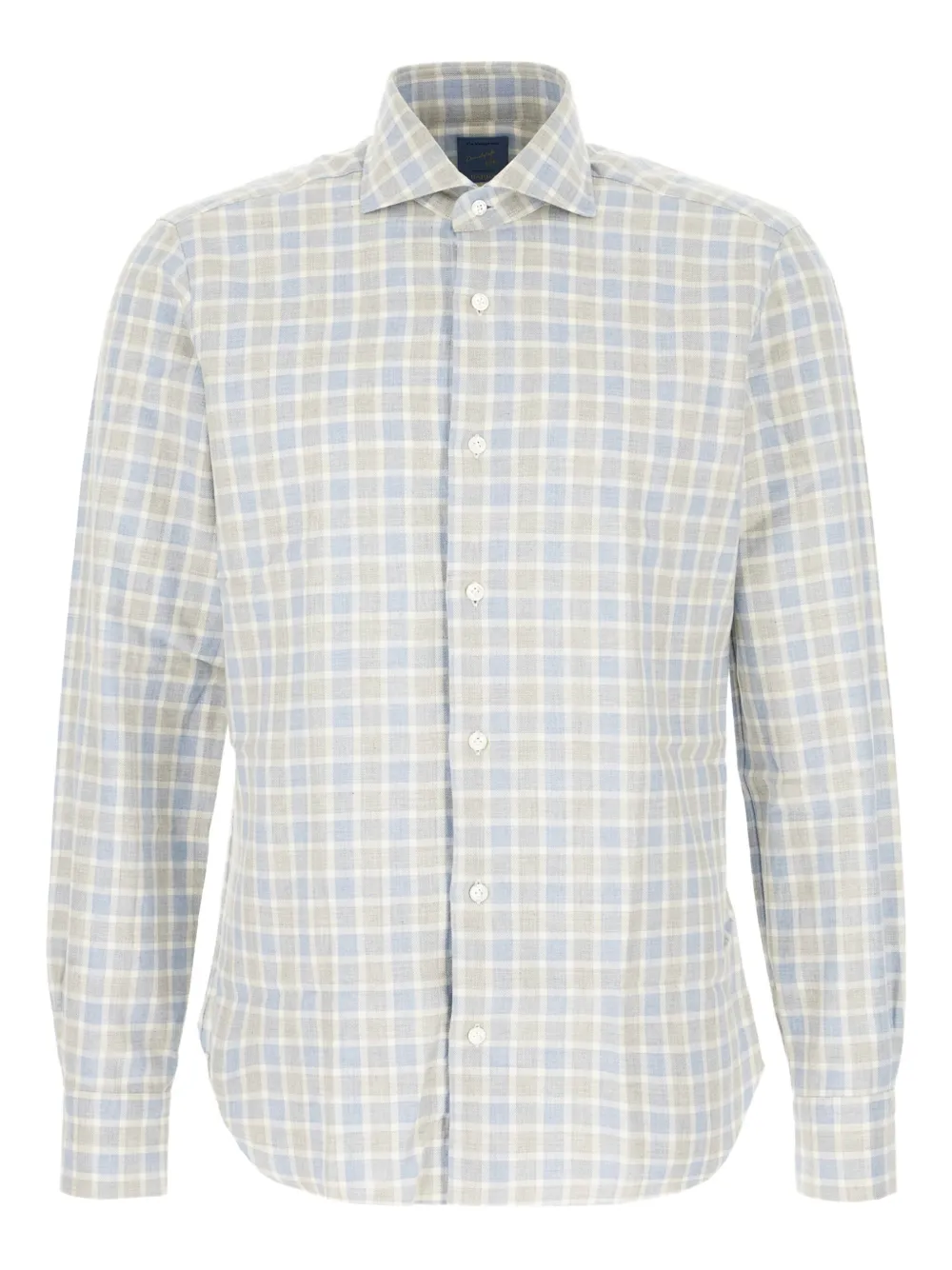 Клетчатая рубашка на пуговицах Barba, нейтральный
Клетчатая рубашка на пуговицах Barba, нейтральный