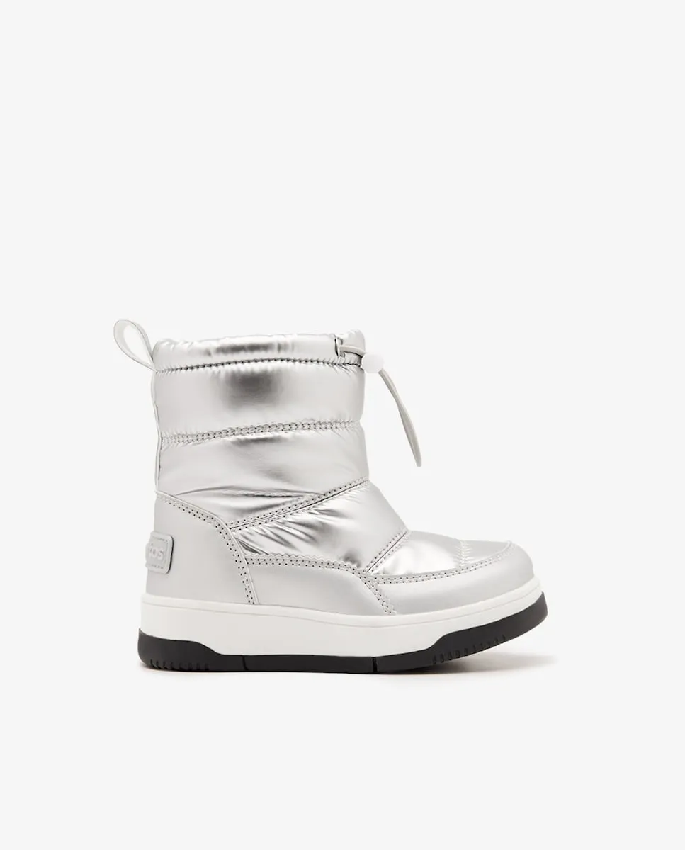 Детские ботинки с утепленной подкладкой из меха Conguitos, серебряный
Детские ботинки с утепленной подкладкой из меха Conguitos, серебряный