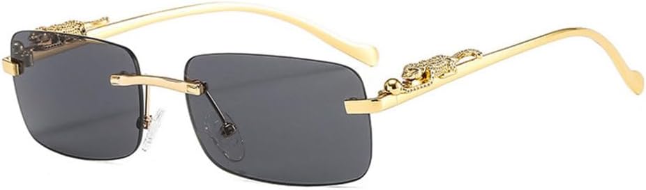 Модные прямоугольные солнцезащитные очки без оправы для женщин, ретро-стиль, прозрачные линзы цвета океана, мужские солнцезащитные очки с защитой от УФ-излучения UV400 MTZJH, Gray
Модные прямоугольные солнцезащитные очки без оправы для женщин, ретро-стиль, прозрачные линзы цвета океана, мужские солнцезащитные очки с защитой от УФ-излучения UV400 MTZJH, Gray