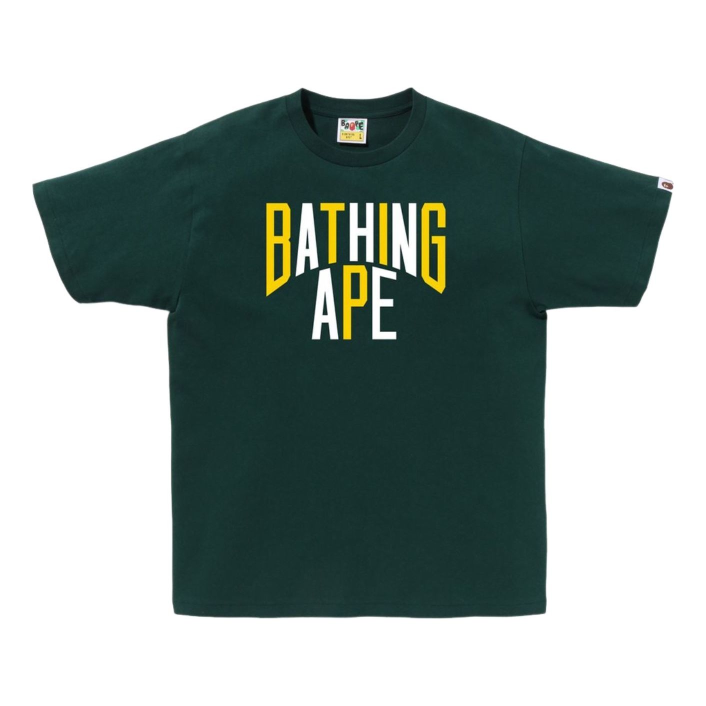 Футболка A Bathing Ape Color NYC Logo, цвет «зеленый», 2023 год
Футболка A Bathing Ape Color NYC Logo, цвет «зеленый», 2023 год