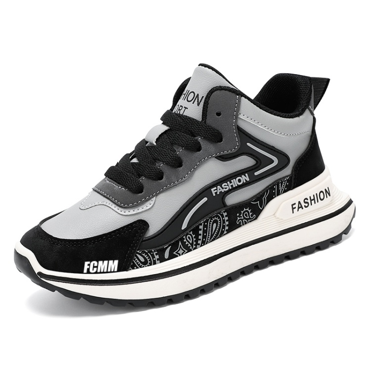 Противоскользящие износостойкие детские кроссовки для скейтбординга средней высоты FCMM, черный/серый
Противоскользящие износостойкие детские кроссовки для скейтбординга средней высоты FCMM, черный/серый