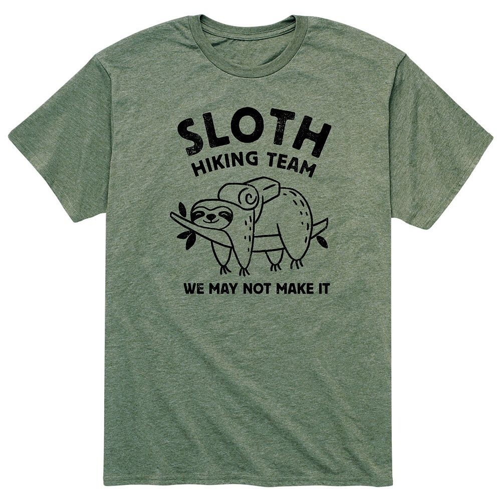 Мужская футболка команды Sloth Hiking Team Licensed Character, цвет Heather Military Green
Мужская футболка команды Sloth Hiking Team Licensed Character, цвет Heather Military Green