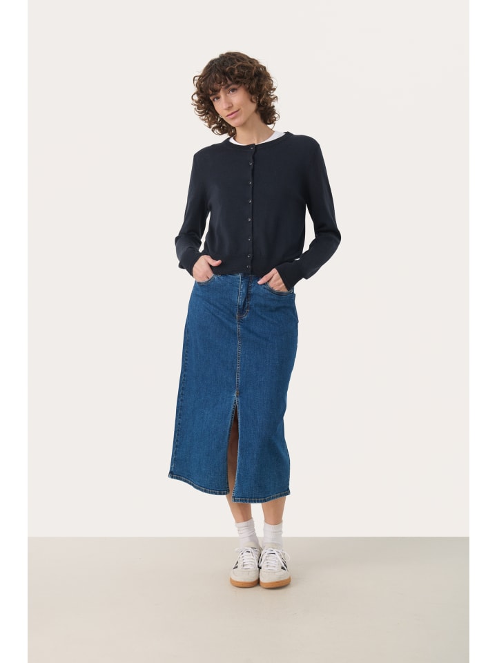 Кардиган NoelaniPW, прямого кроя, темно-синего цвета PART TWO
Кардиган NoelaniPW, прямого кроя, темно-синего цвета PART TWO