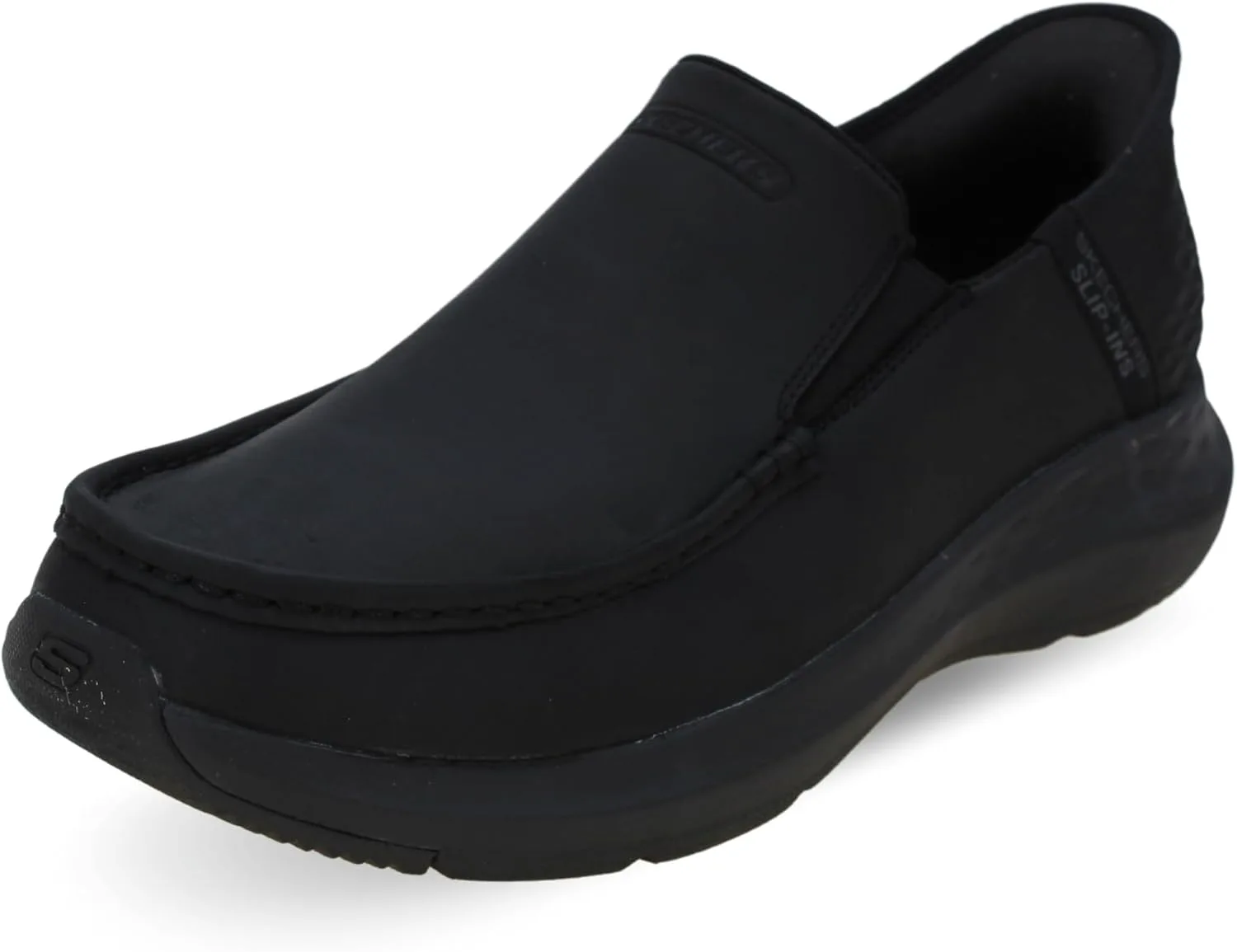 Мужские слипон-кроссовки Skechers USA Parson - Oswin с кожаным носком-мокасином, черный
Мужские слипон-кроссовки Skechers USA Parson - Oswin с кожаным носком-мокасином, черный