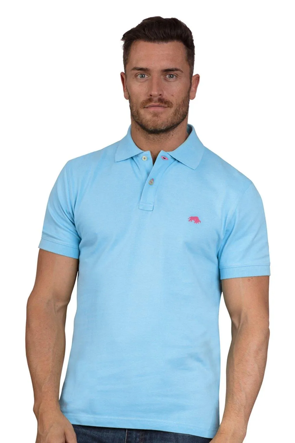 Органическая фирменная футболка-поло Raging Bull, синий
Органическая фирменная футболка-поло Raging Bull, синий