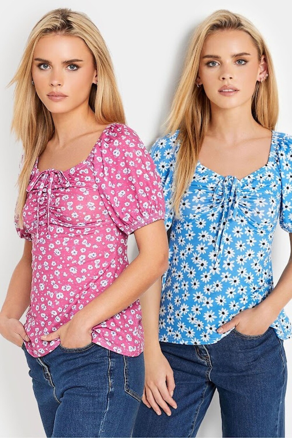 Комплект из 2 футболок с короткими рукавами и присборкой спереди PixieGirl Petite, розовый
Комплект из 2 футболок с короткими рукавами и присборкой спереди PixieGirl Petite, розовый