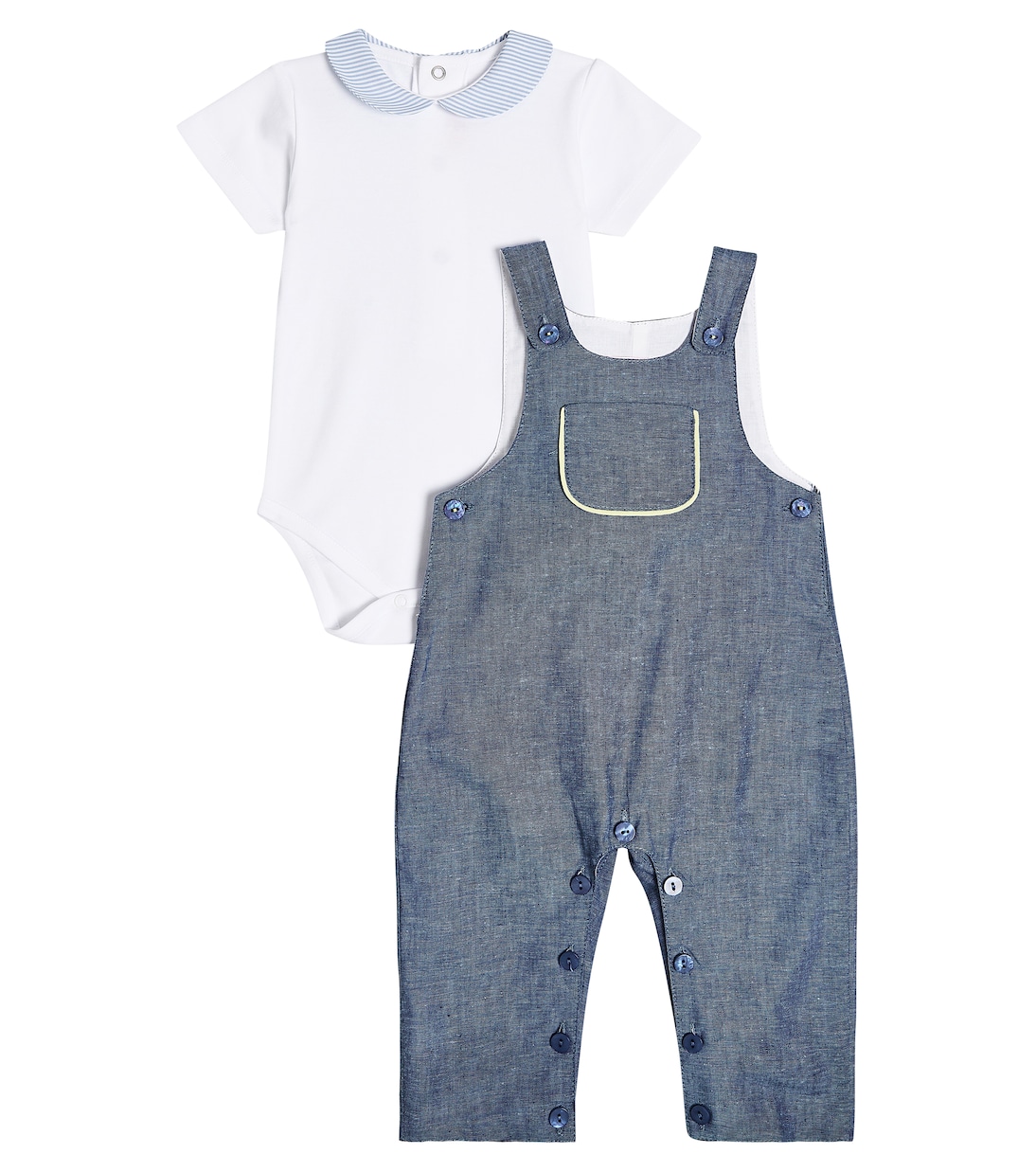 Комплект из комбинезона и боди Baby Coroza La Coqueta, синий
Комплект из комбинезона и боди Baby Coroza La Coqueta, синий