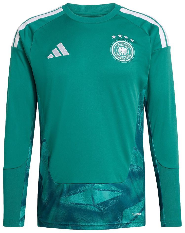 Вратарская футболка Adidas Germany 26 Home Goalkeeper Long-Sheet (26), зеленый
Вратарская футболка Adidas Germany 26 Home Goalkeeper Long-Sheet (26), зеленый