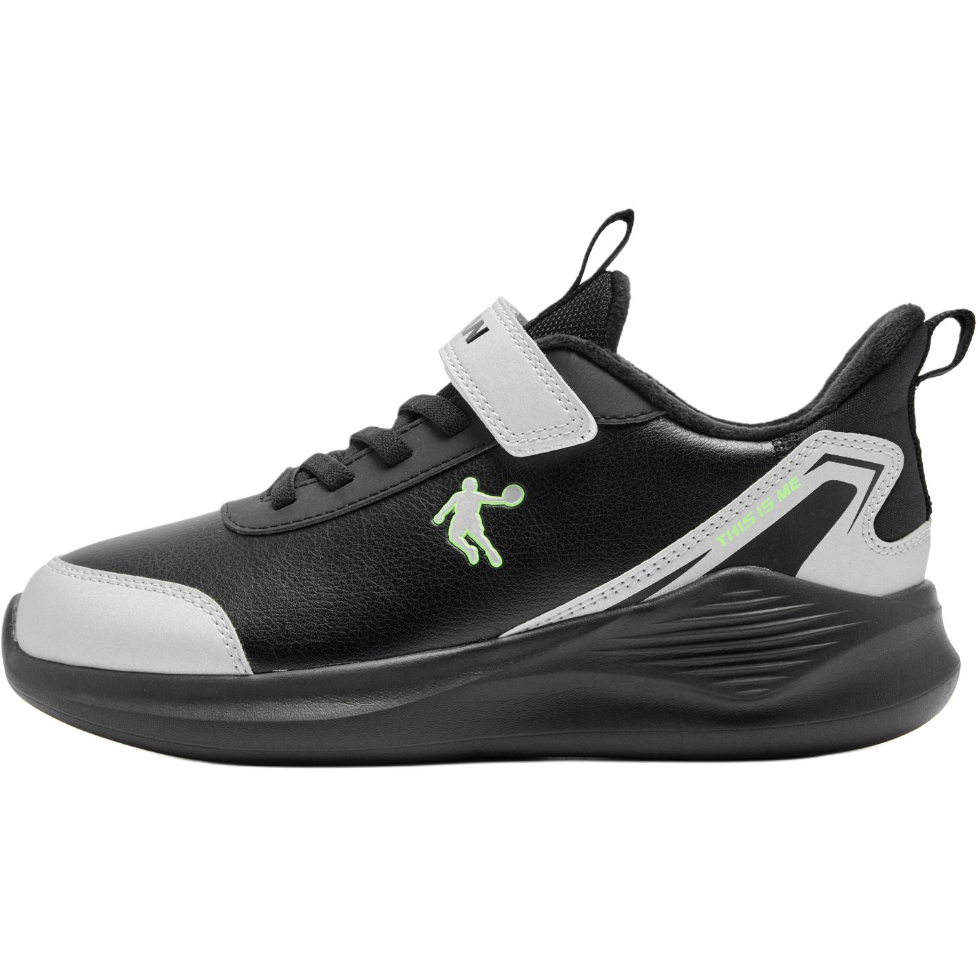 QIAODAN Детские хлопковые кроссовки с противоскользящей подошвой, износостойкие, черные, серебристые, для подростков
QIAODAN Детские хлопковые кроссовки с противоскользящей подошвой, износостойкие, черные, серебристые, для подростков