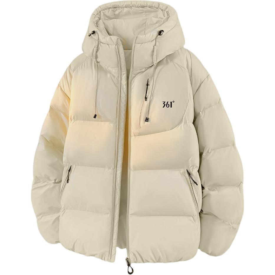 361° Пуховик Unisex Wool White Hooded Thickened Puffer
361° Пуховик Unisex Wool White Hooded Thickened Puffer