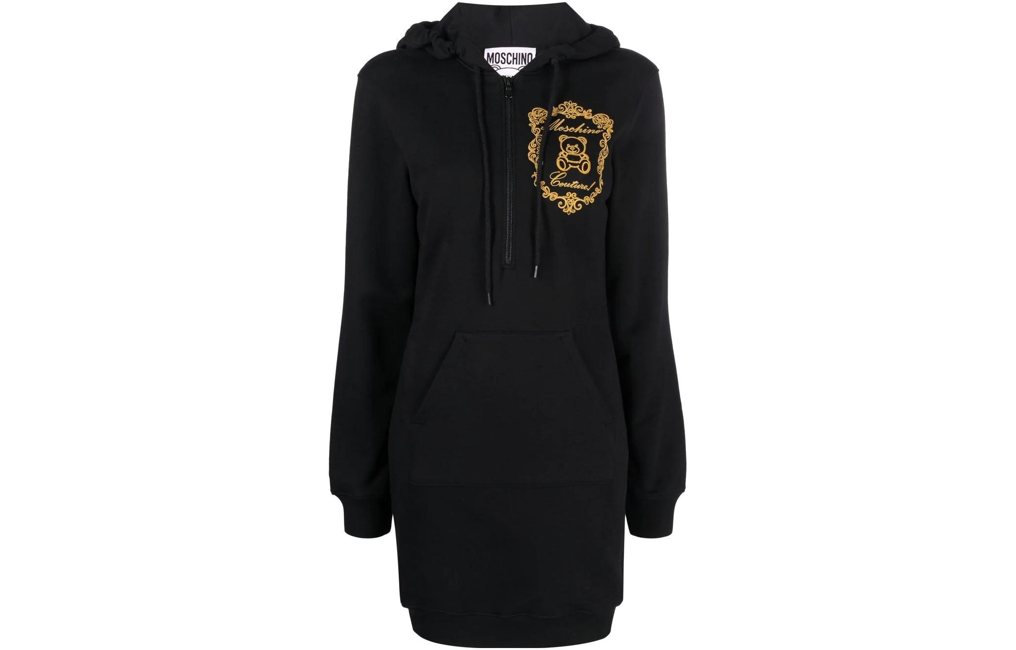 MOSCHINO Женское черное платье с длинными рукавами
MOSCHINO Женское черное платье с длинными рукавами