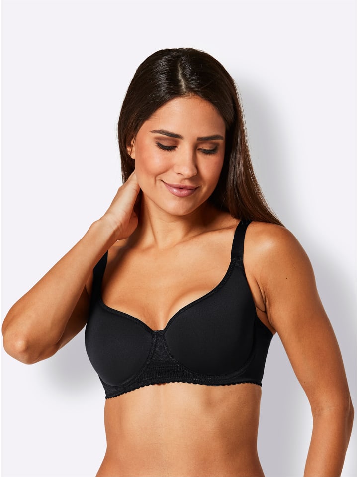 WITT WEIDEN Бюстгальтер с подкладкой на косточках, черный
WITT WEIDEN Бюстгальтер с подкладкой на косточках, черный