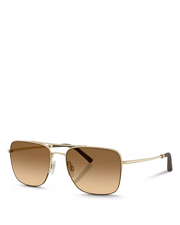 Солнцезащитные очки-авиаторы, 56 мм Oliver Peoples, золотой
Солнцезащитные очки-авиаторы, 56 мм Oliver Peoples, золотой