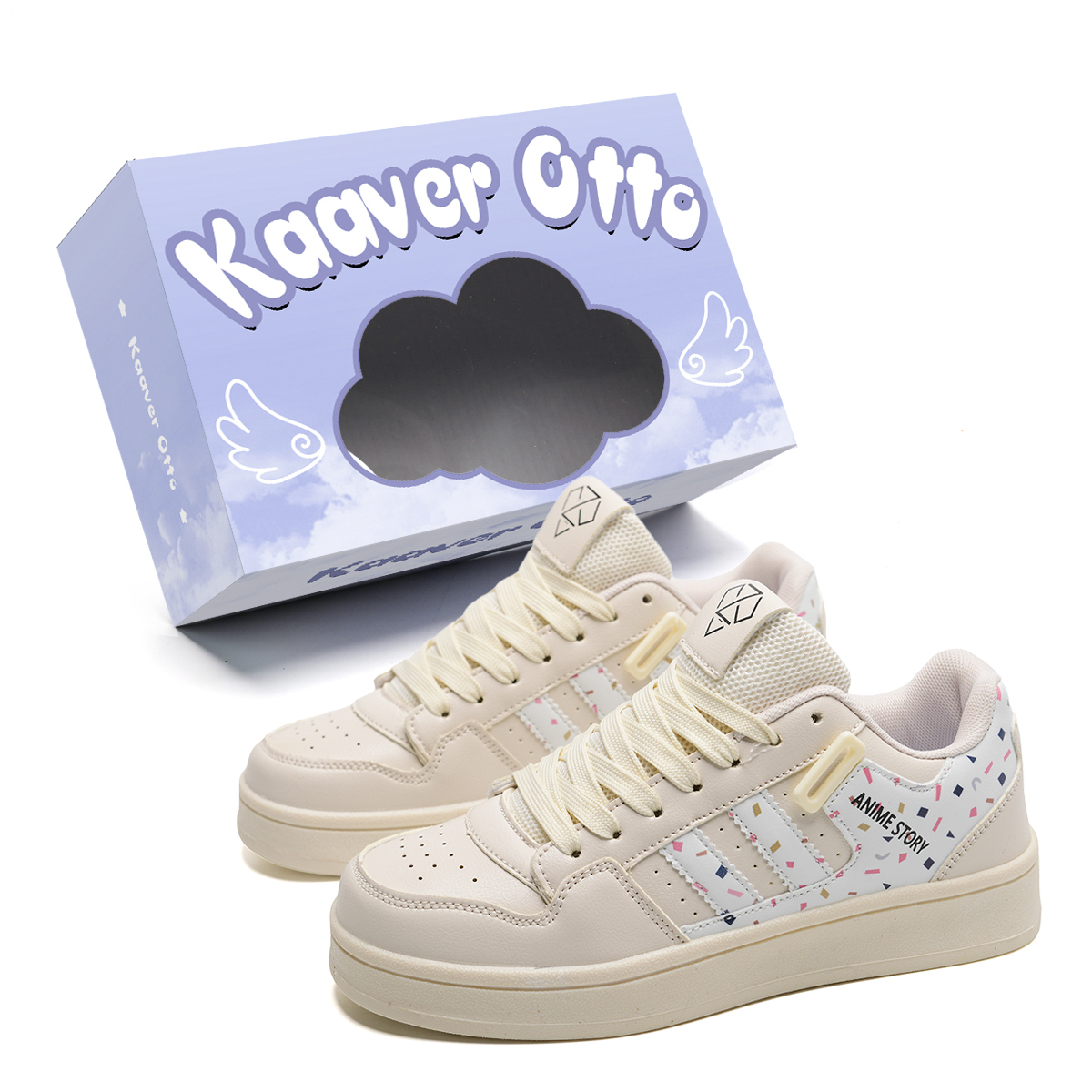 KAAVER OTTO Кремово-белые унисекс скейтерские кроссовки с увеличенной высотой покрытия, устойчивые к истиранию и водонепроницаемые, цвет Cream White
KAAVER OTTO Кремово-белые унисекс скейтерские кроссовки с увеличенной высотой покрытия, устойчивые к истиранию и водонепроницаемые, цвет Cream White