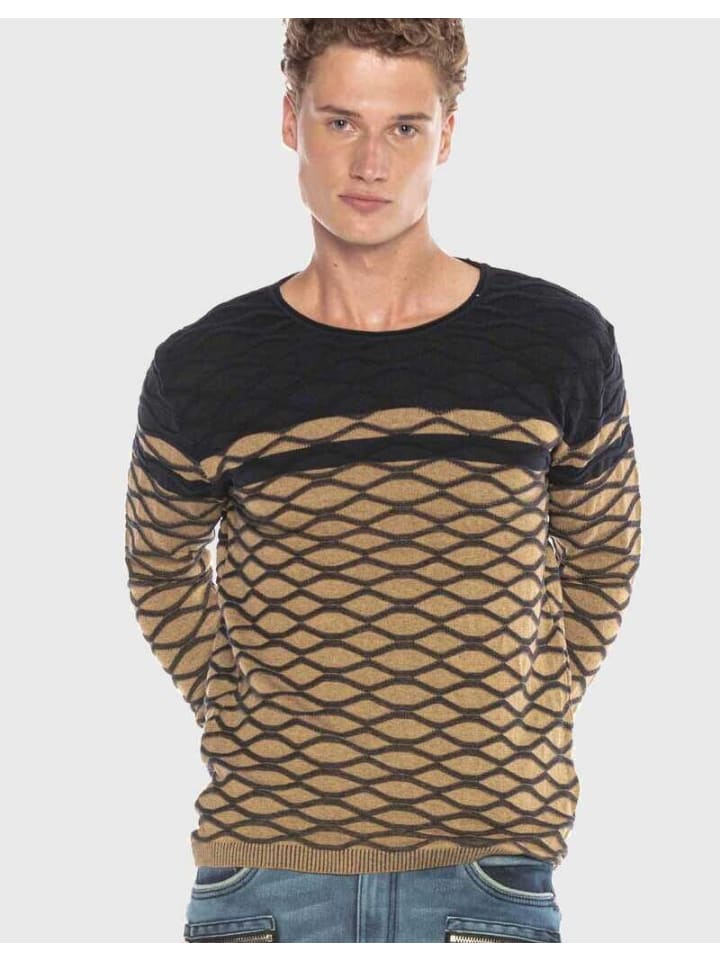 Пуловер Cipo & Baxx, кэмел
Пуловер Cipo & Baxx, кэмел