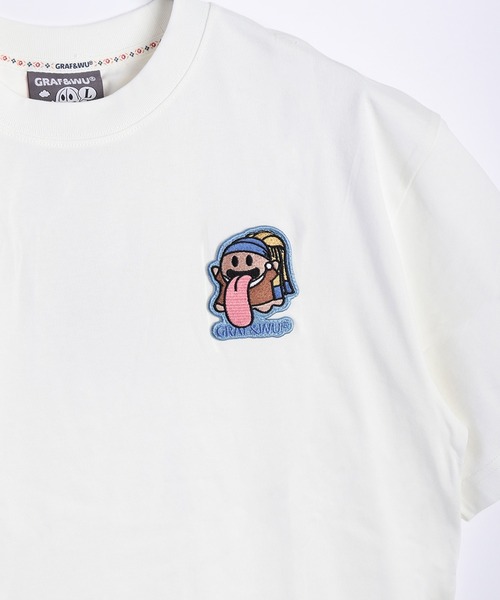 Классическая футболка с коротким рукавом, принт, вышивка GRAF&WU, белый
Классическая футболка с коротким рукавом, принт, вышивка GRAF&WU, белый