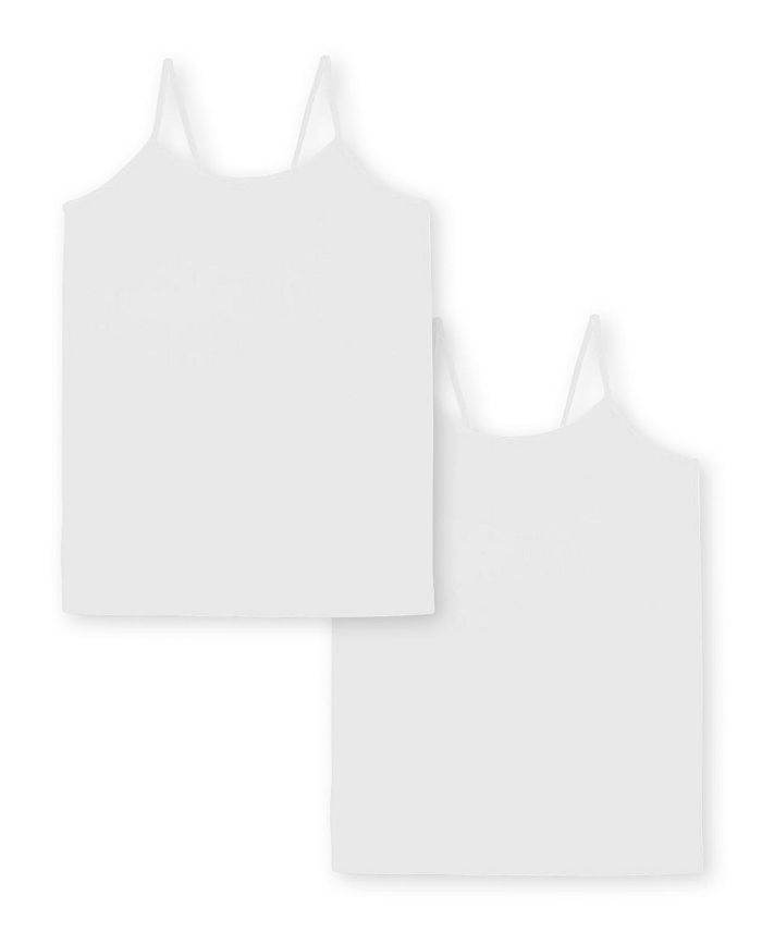 Детские однотонные майки-алки, комплект из 2 штук - для девочек старшего возраста Malibu Sugar, белый
Детские однотонные майки-алки, комплект из 2 штук - для девочек старшего возраста Malibu Sugar, белый