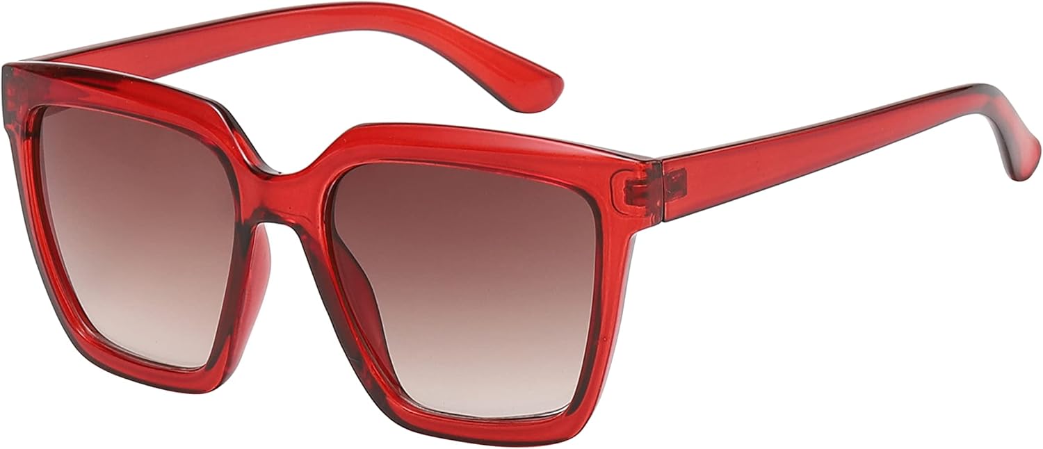 Солнцезащитные очки OWL Square Oversized для мужчин и женщин - оправа в виде рогов, линзы UV400, толстый пластик, женские солнцезащитные очки в стиле "бойфренд" XL, Red
Солнцезащитные очки OWL Square Oversized для мужчин и женщин - оправа в виде рогов, линзы UV400, толстый пластик, женские солнцезащитные очки в стиле "бойфренд" XL, Red