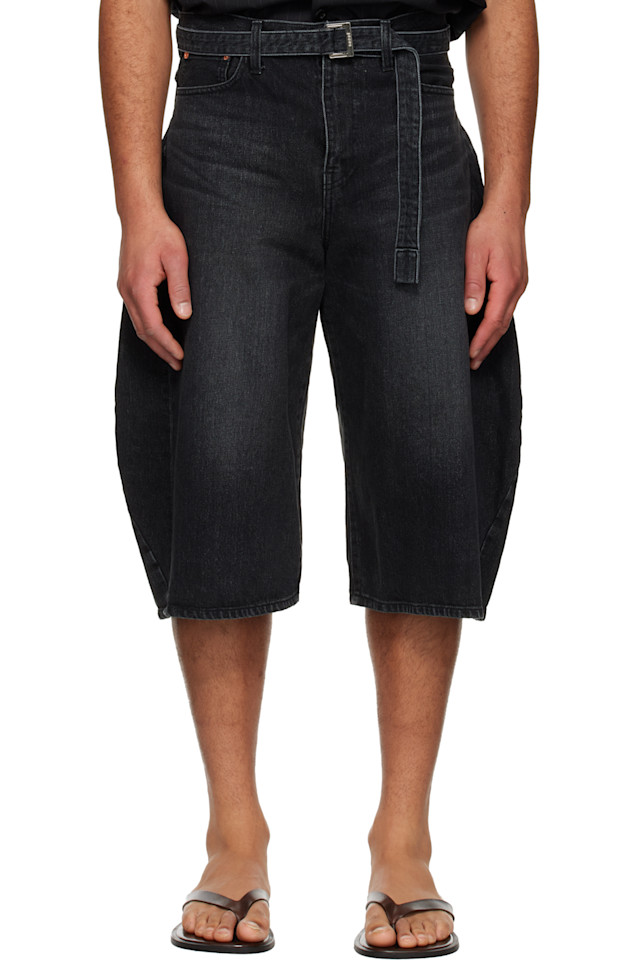 Sacai Выцветшие джинсовые шорты
Sacai Выцветшие джинсовые шорты