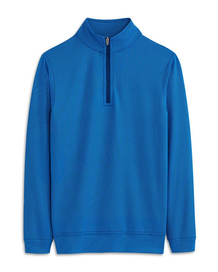 Мальчиковый молодежный спортивный свитер с молнией до середины груди Perth - для малышей и детей постарше Peter Millar, синий
Мальчиковый молодежный спортивный свитер с молнией до середины груди Perth - для малышей и детей постарше Peter Millar, синий