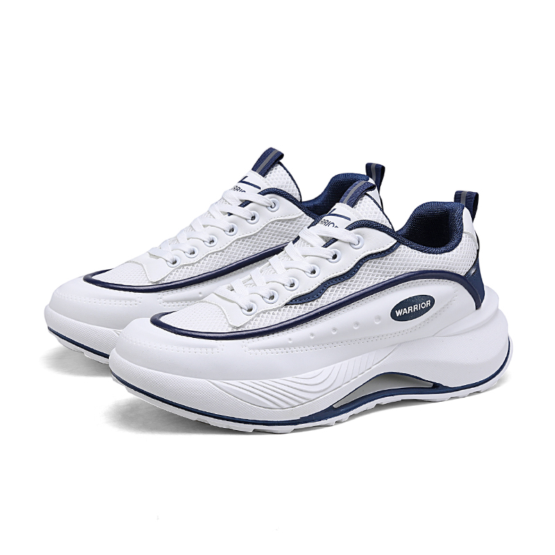 WARRIOR Низкие кроссовки для бега, мужские, белые, темно-синие
WARRIOR Низкие кроссовки для бега, мужские, белые, темно-синие
