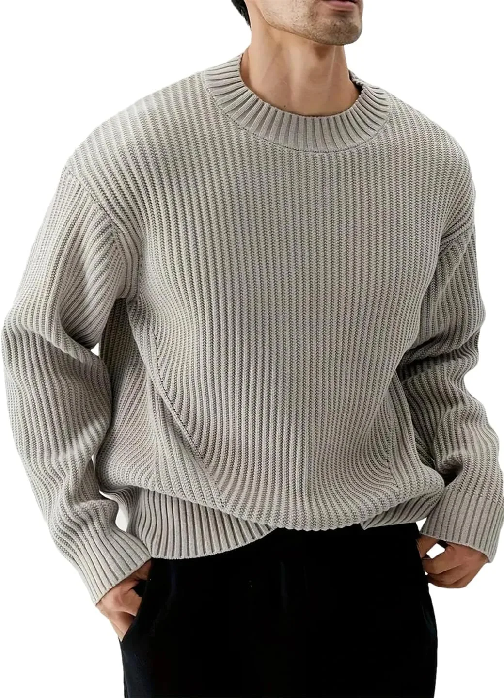 Мужской зимний пуловер утепленный
Мужской зимний пуловер утепленный