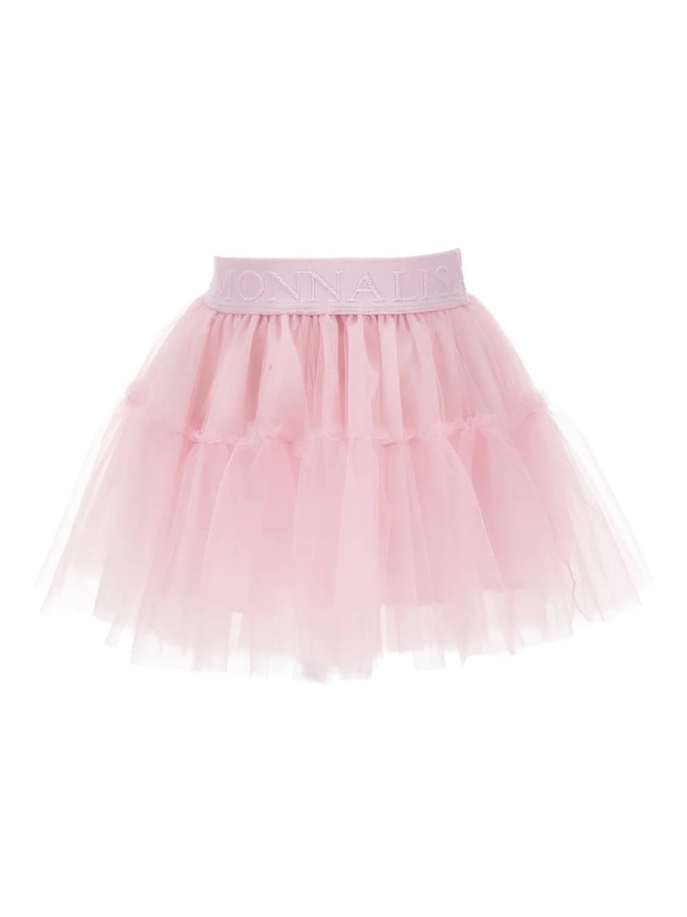 Юбка с оборками и логотипом Monnalisa, розовый
Юбка с оборками и логотипом Monnalisa, розовый