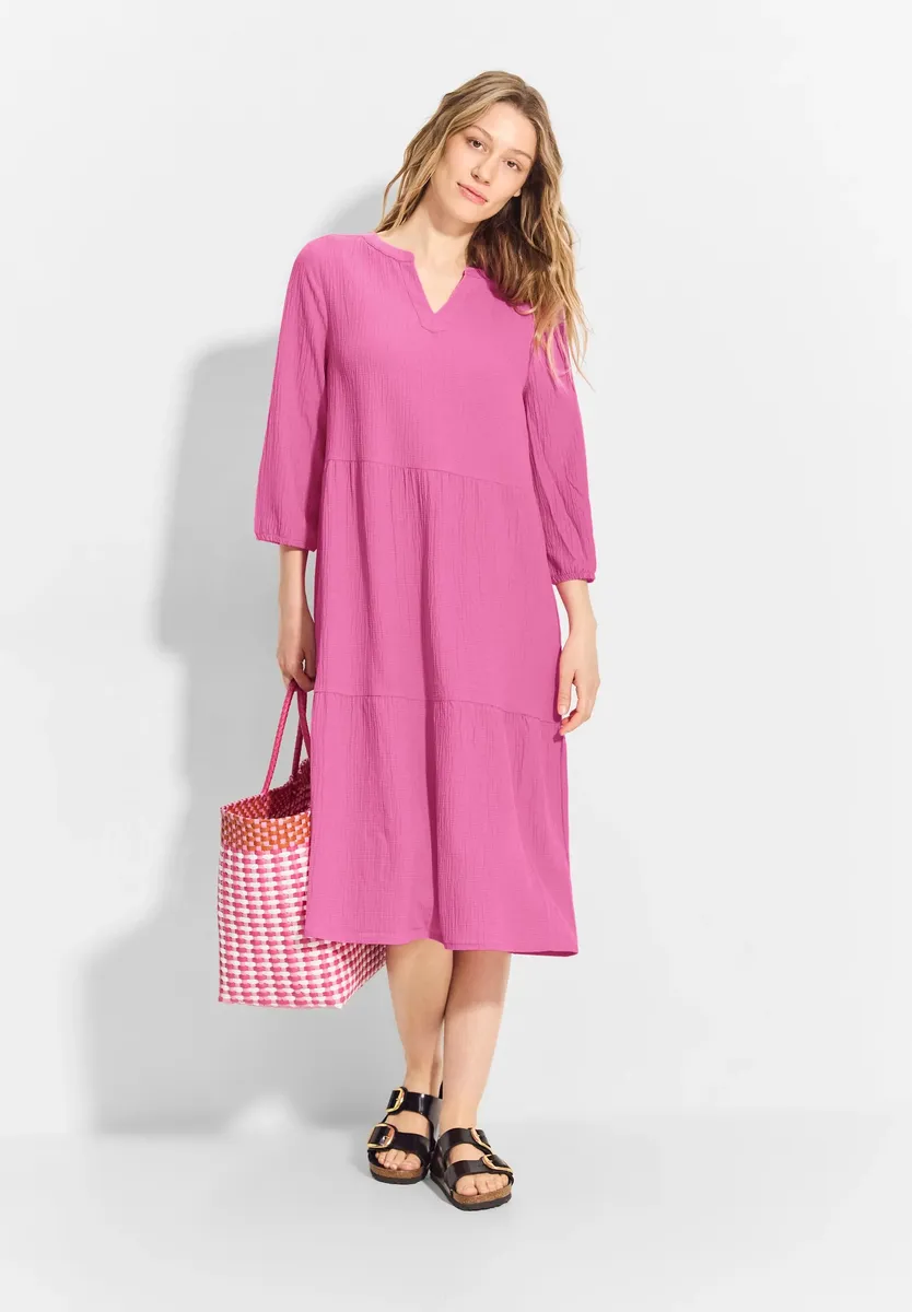 Платье-блузка Cecil, однотонное, розовый
Платье-блузка Cecil, однотонное, розовый