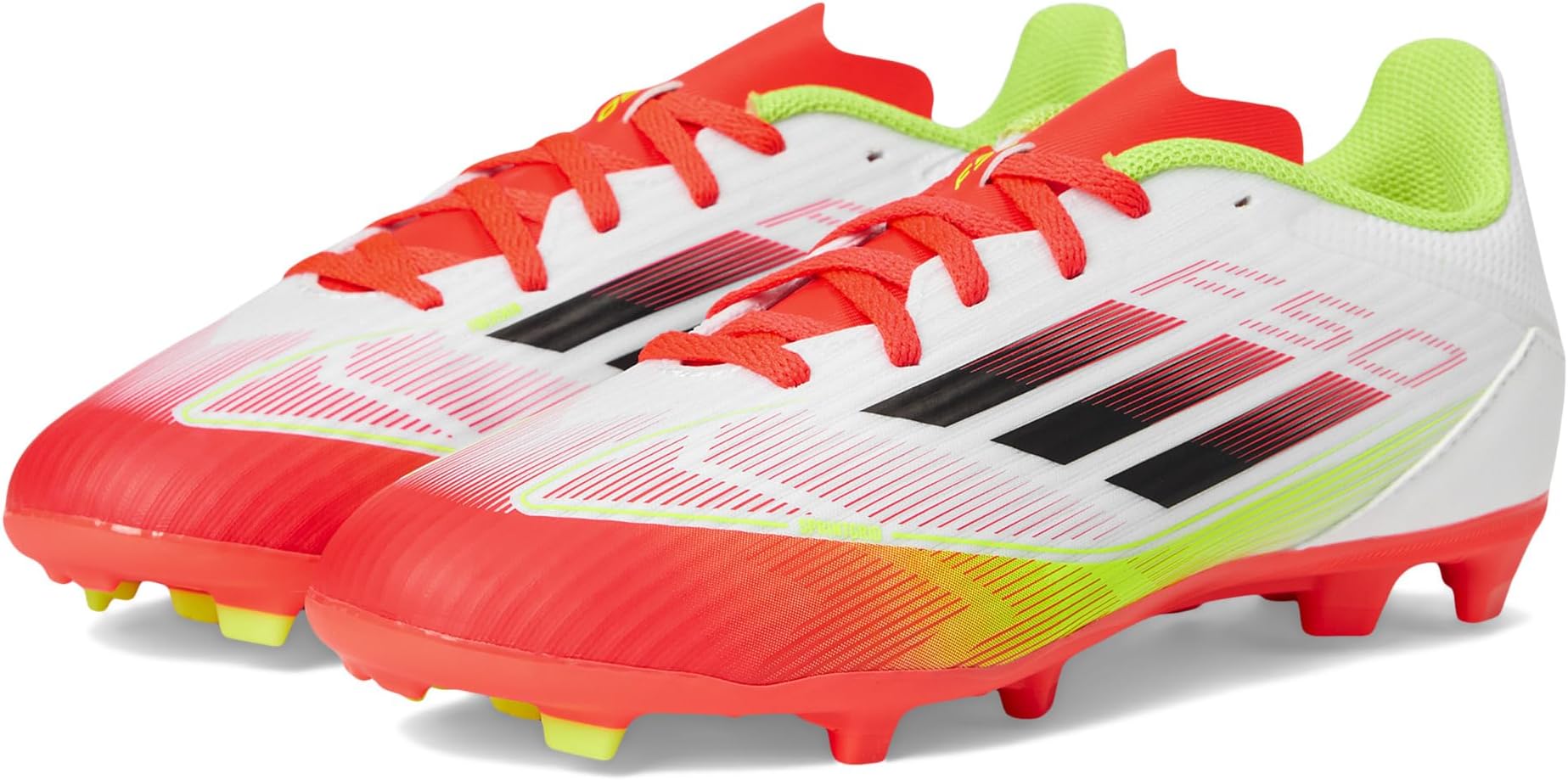 Кроссовки Adidas Kids F50 League Firm Ground/Multi Ground Soccer Cleats, White/Black/Solar Yellow
Кроссовки Adidas Kids F50 League Firm Ground/Multi Ground Soccer Cleats, White/Black/Solar Yellow