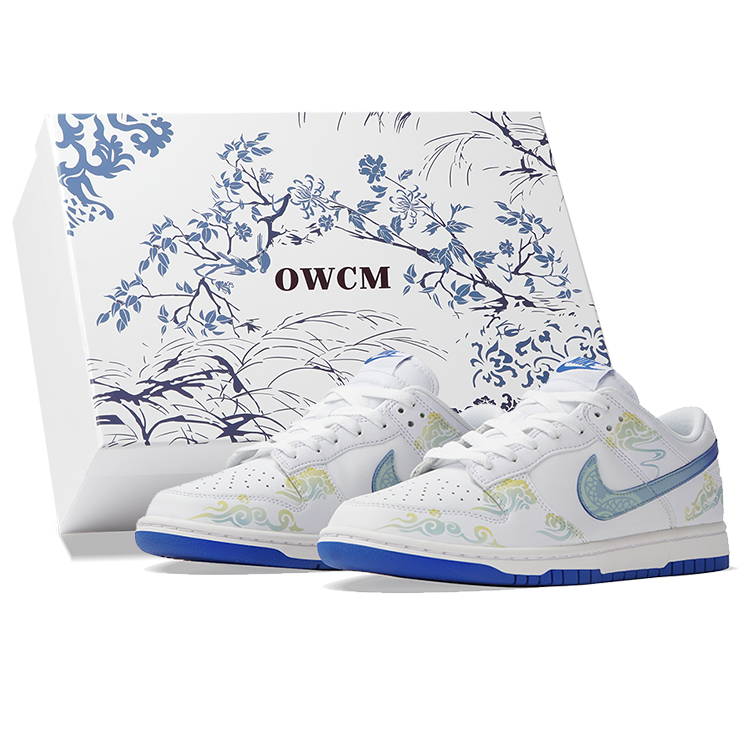 Nike Dunk Low Top Мужские Синие Белые Скейтборд Кроссовки
Nike Dunk Low Top Мужские Синие Белые Скейтборд Кроссовки