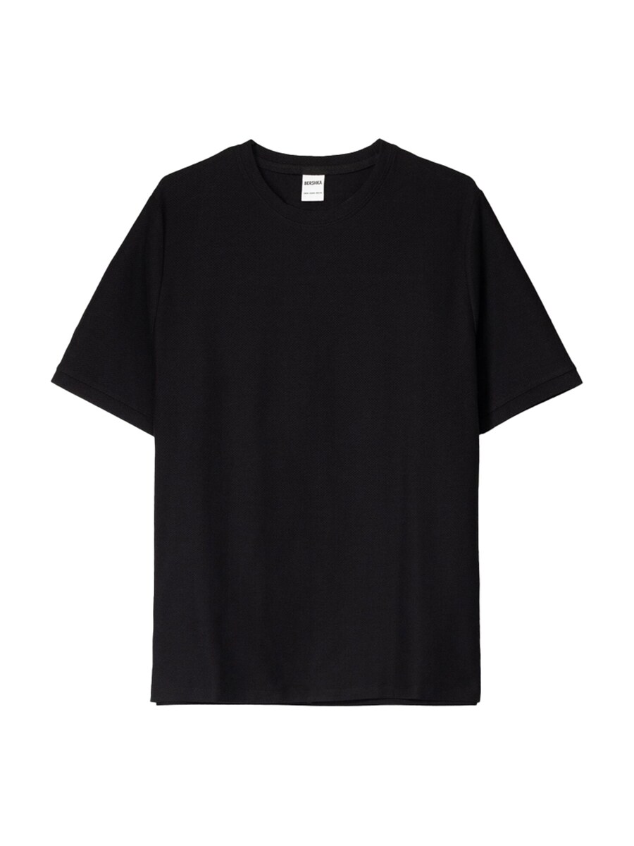 Рубашка Bershka, черный
Рубашка Bershka, черный