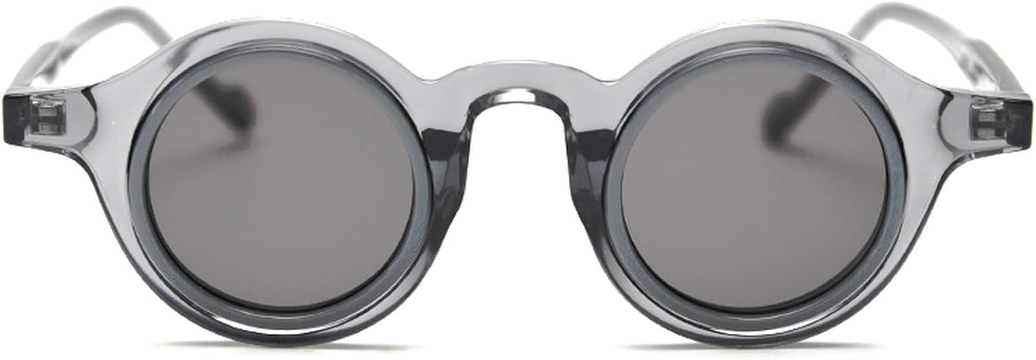 Ретро маленькие круглые солнцезащитные очки для женщин и мужчин, модные женские солнцезащитные очки с леопардовым принтом, защита от УФ-излучения UV400, мужские трендовые панк-солнцезащитные очки mincl, Gray
Ретро маленькие круглые солнцезащитные очки для женщин и мужчин, модные женские солнцезащитные очки с леопардовым принтом, защита от УФ-излучения UV400, мужские трендовые панк-солнцезащитные очки mincl, Gray