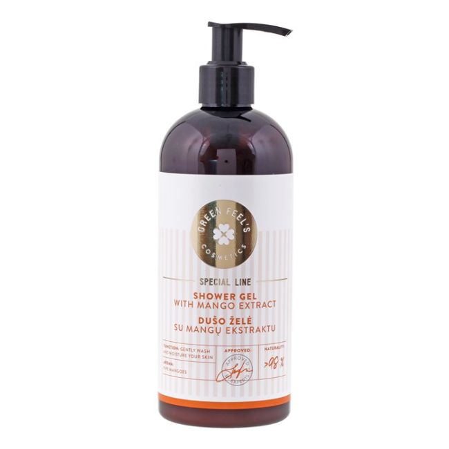 S гель для душа с экстрактом манго Green Feel, 400 мл
S гель для душа с экстрактом манго Green Feel, 400 мл