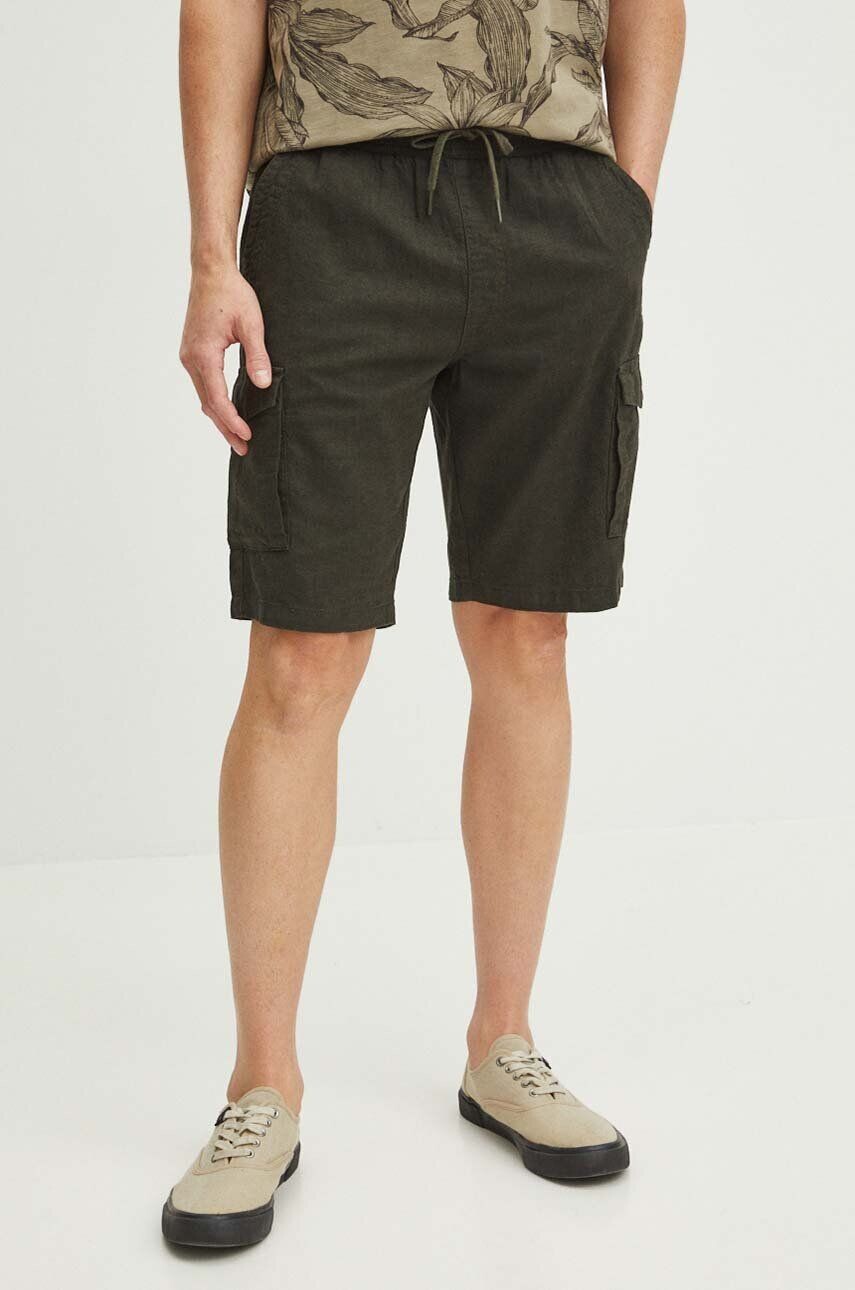 Шорты из смесового льна Medicine, зеленый
Шорты из смесового льна Medicine, зеленый