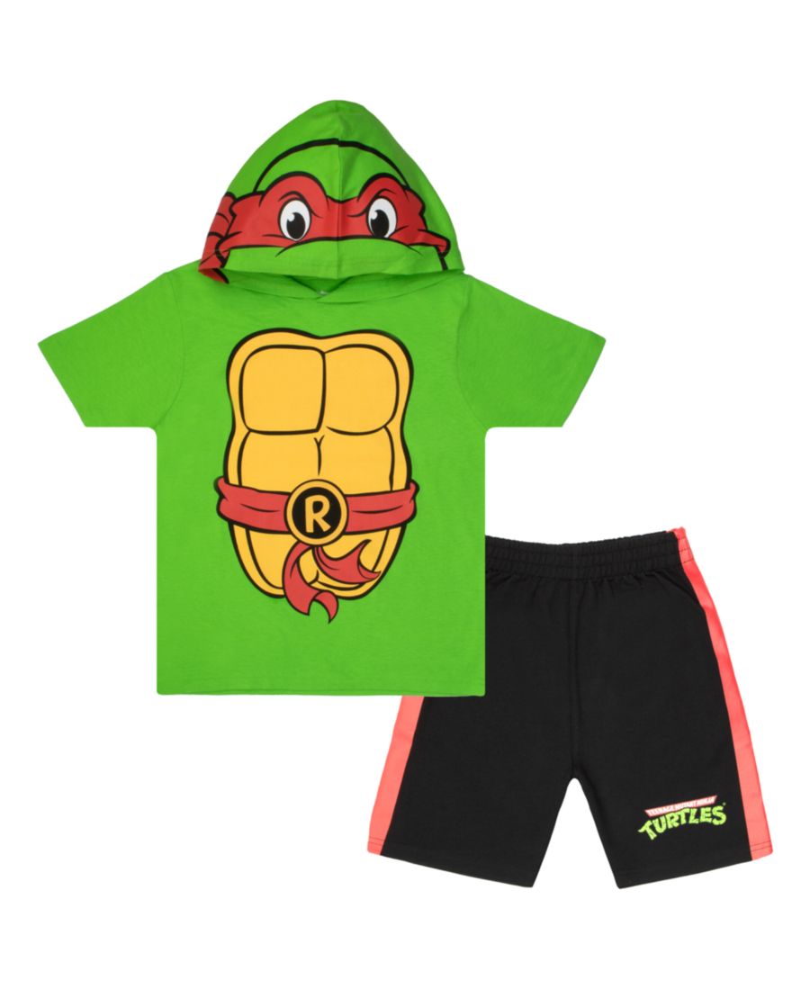 Комплект для косплея для мальчиков: футболка с капюшоном и шорты TEENAGE MUTANT NINJA TURTLES, Red
Комплект для косплея для мальчиков: футболка с капюшоном и шорты TEENAGE MUTANT NINJA TURTLES, Red