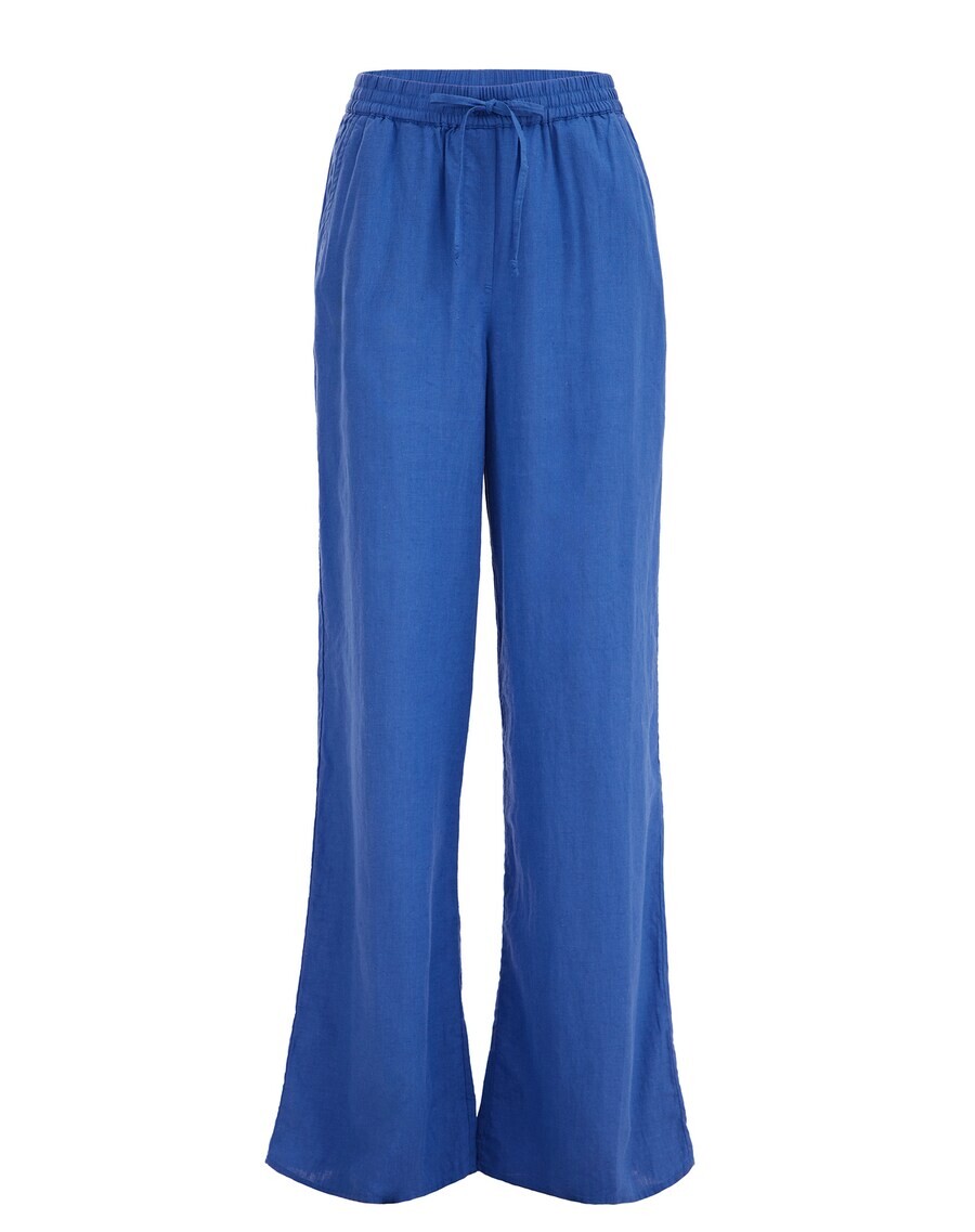 Широкие брюки We Fashion, синий кобальт
Широкие брюки We Fashion, синий кобальт
