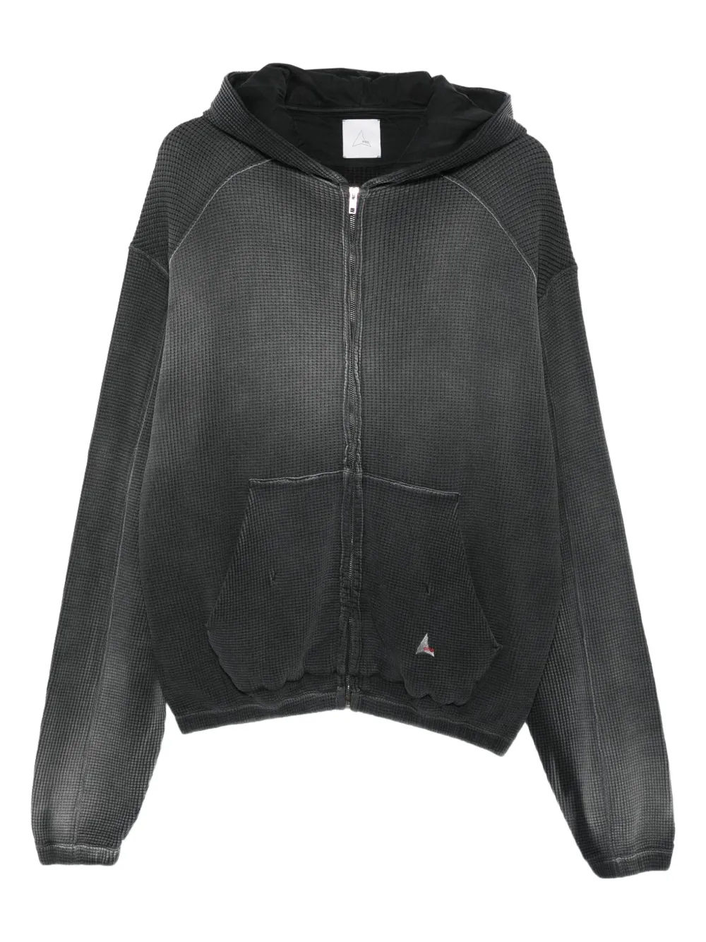 Фактурное худи на молнии Roa, черный
Фактурное худи на молнии Roa, черный